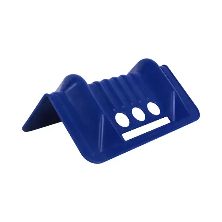 Push-up stand in vibrant blue, designed to enhance push-up workouts by providing better grip and stability. Ideal for strength training, muscle building, and improving upper body endurance.