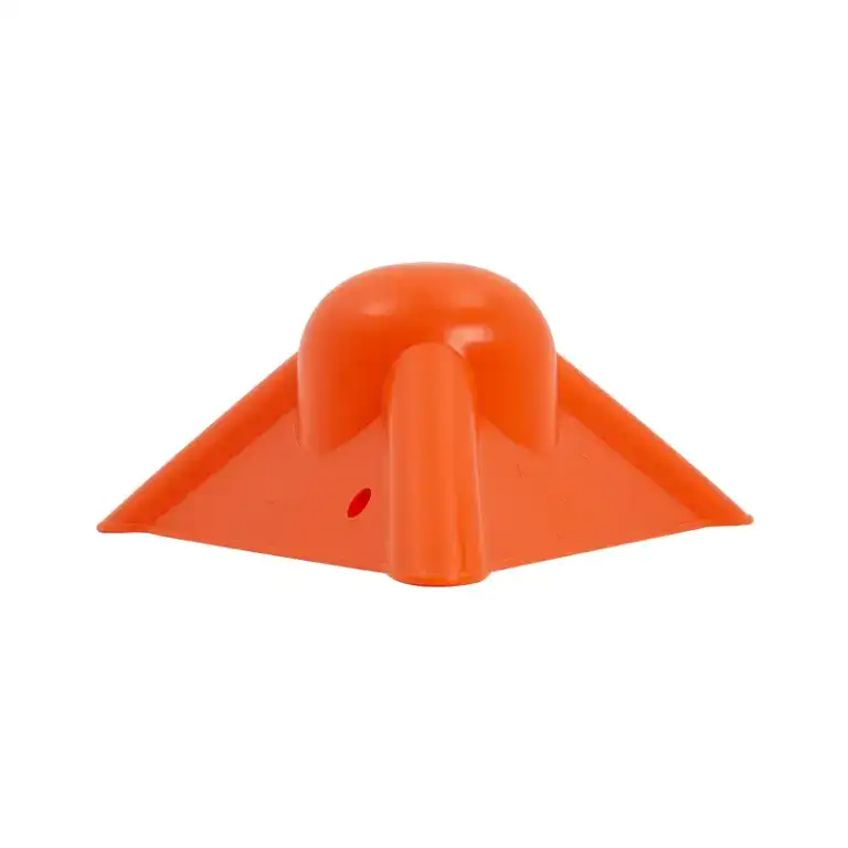 Push-up block in bright orange for enhanced stability during push-ups and upper body workouts. Designed to improve form, reduce wrist strain, and increase workout intensity for fitness enthusiasts.
