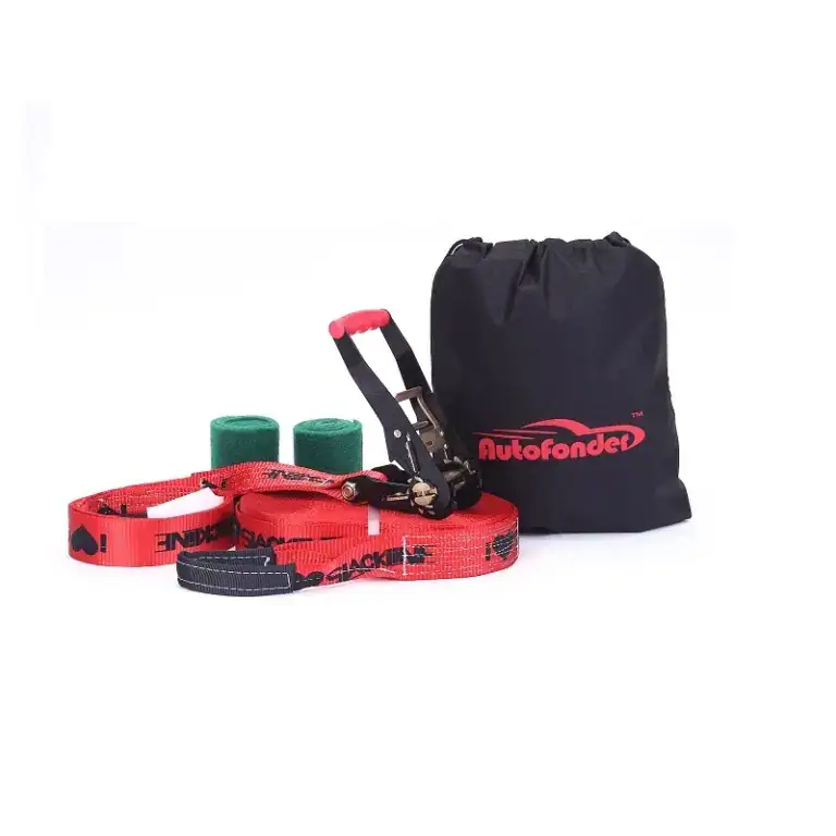 Resistance training bands with handles and ankle straps for effective workout routines. Includes a portable carry bag for easy transport and storage, ideal for home or gym use.