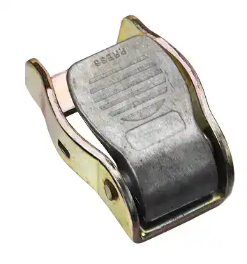 Industrial lifting clamp for secure handling of heavy loads in construction and manufacturing.