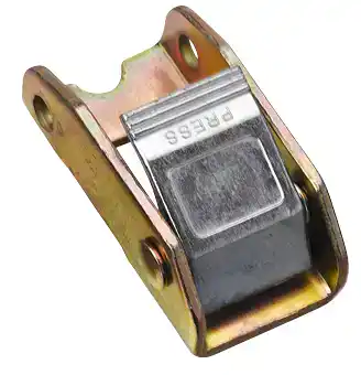 High-quality conveyor belt tensioner with metal frame and rubber roller for reliable tension adjustment in industrial applications.