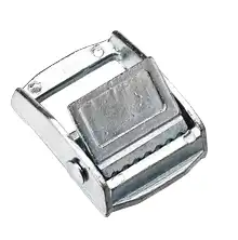 A close-up of a metal razor blade holder used for grooming, featuring a sleek, durable design ideal for professional or personal shaving routines.