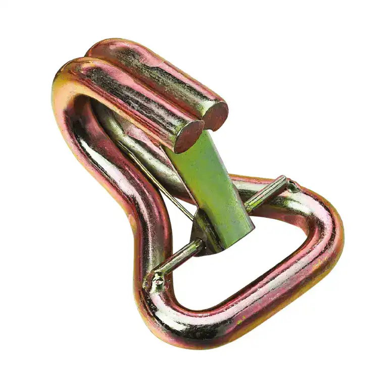 Heavy-duty lifting clamp for industrial lifting and rigging.