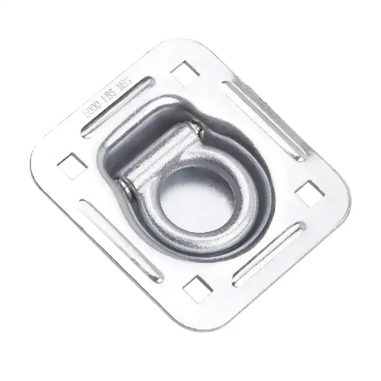 High-quality steel eyelet designed for lifting, rigging, and industrial applications, ensuring durability and secure load handling. Perfect for heavy-duty lifting equipment and safety setups.