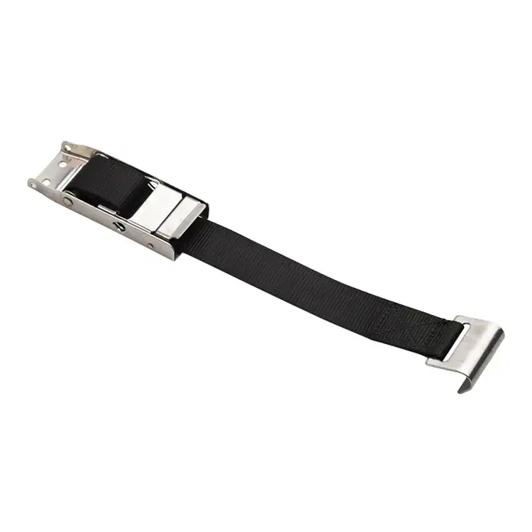 Lifting strap with metal buckle for secure grip during weightlifting and strength training exercises. Durable nylon material ensures safety and reliability for gym workouts.