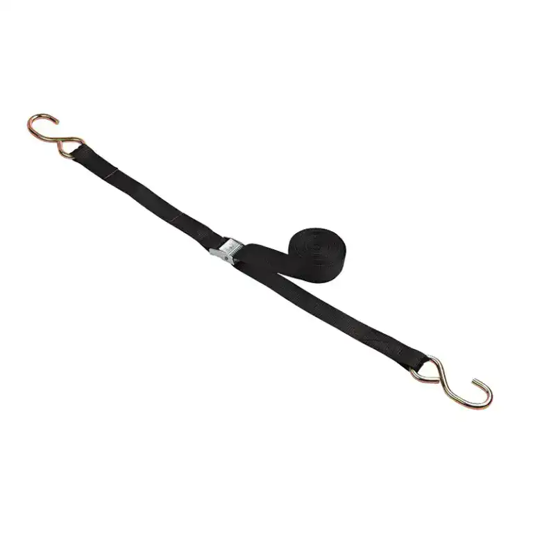 Durable resistance band with metal hooks designed for effective strength training, physical therapy, and fitness routines. Perfect for home workouts, gym use, or rehabilitation exercises to improve mu.