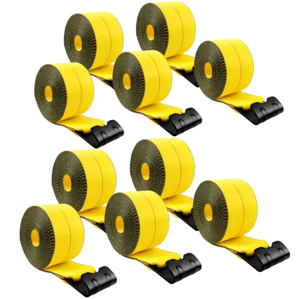 Push-up support straps with yellow and black design for enhanced grip and stability during workouts.