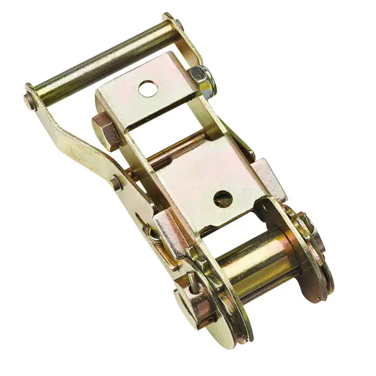 High-quality steel hinge with durable finish, ideal for heavy equipment, construction, and manufacturing projects.