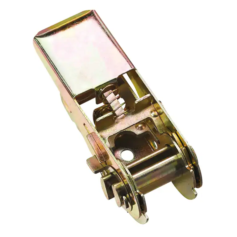 Secure garage door latch mechanism for reliable locking and safety.