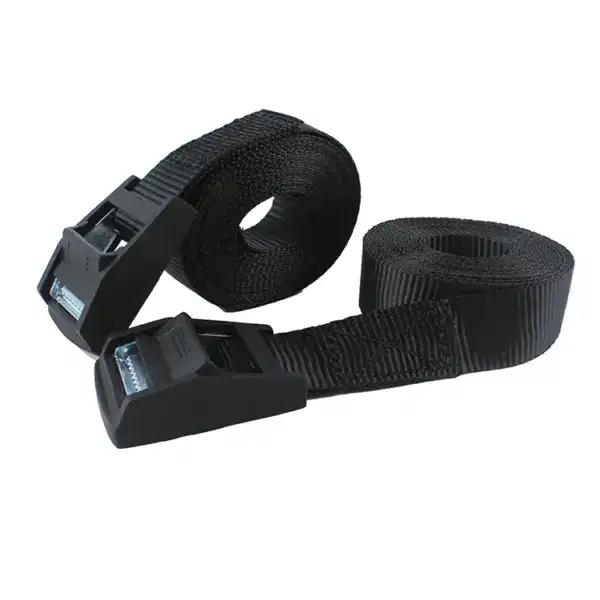 Resistance training band for strength and muscle building exercises.
